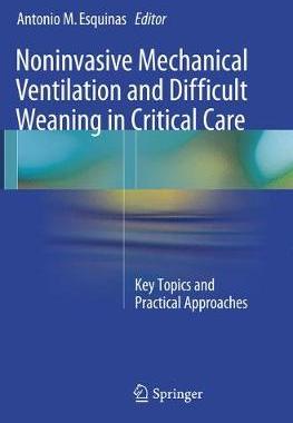 预订 Noninvasive Mechanical Ventilation and Difficult Weaning in Critical Care