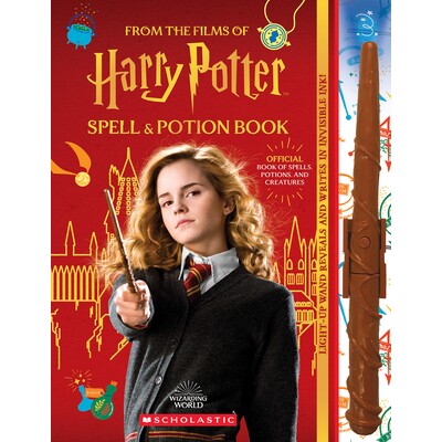 预订 Harry Potter Spell and Potion Book 哈利·波特咒语和魔药书 9781339044866