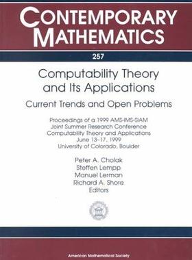[预订]Computability Theory and Its Applications 9780821819227
