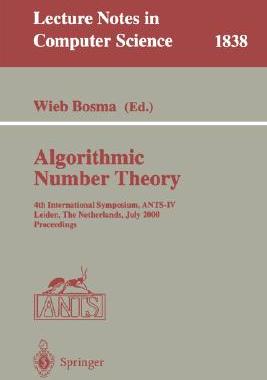 【预订】Algorithmic Number Theory