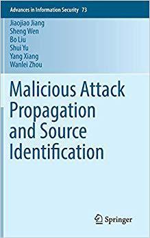 【预售】Malicious Attack Propagation and Source Identification