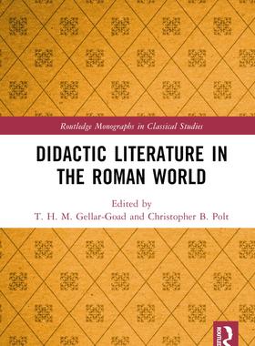[预订]Didactic Literature in the Roman World 9781032456508