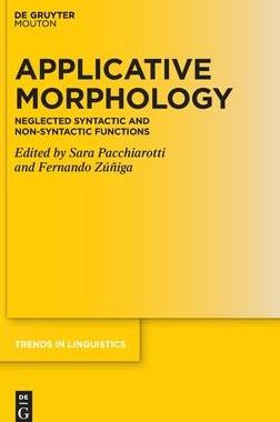 [预订]Applicative Morphology 9783110777857