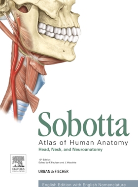 【预订】Sobotta Atlas of Human Anatomy, Vol.3 Head, Neck and Neuroanatomy, 15/e