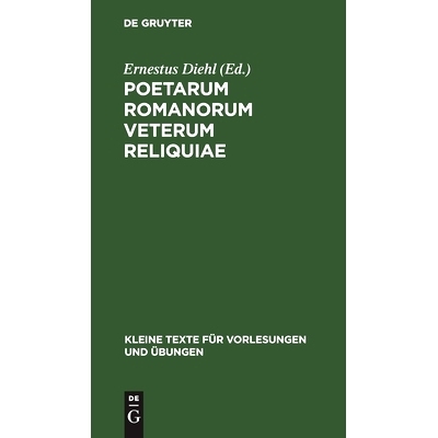 预订 Poetarum Romanorum Veterum Reliquiae: 9783112302163