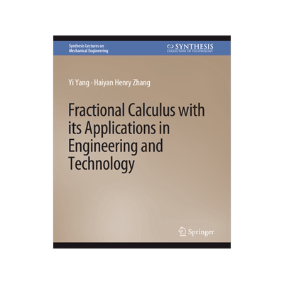 预订 Fractional Calculus with Its Applications in Engineering and Technology