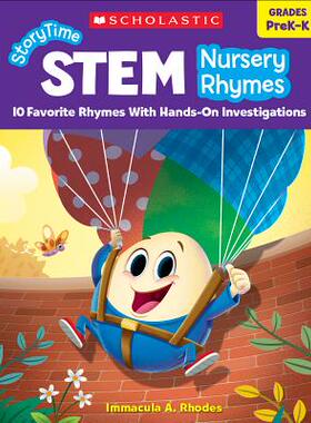 【预订】Nursery Rhymes Storytime Stem: 10 Favorite Rhymes with Hands-On Investigations