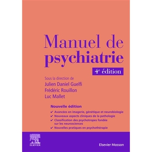 psychiatrie 预订 Manuel 9782294764738 精神病学手册