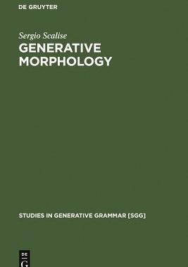 【预订】Generative Morphology 9783110131185