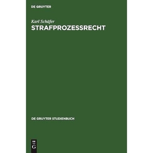 预订 9783110067590 Strafprozeßrecht