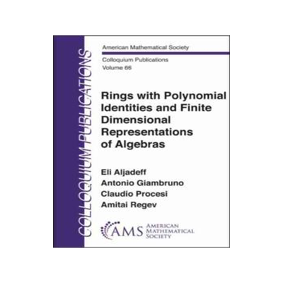 [预订]Rings with Polynomial Identities and Finite Dimensional Representations of Algebras 9781470451745