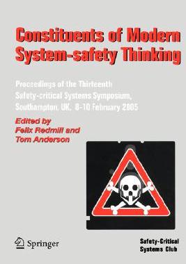 【预订】Constituents of Modern System-safety Thinking