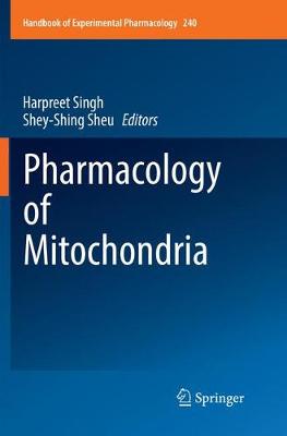 【预订】Pharmacology of Mitochondria