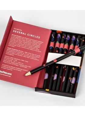 预订 Vasily Kandinsky, Several Circles: 8-Pen set 瓦西里·康定斯基，《几个圆圈》：8 支笔套装: 9781623259204