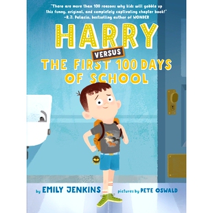 预订 Harry Versus the First 100 Days of School 哈利与开学 100 天: 9780593708590