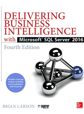 预订 DELIVERING BUS INTELLIGENCE W/MS SQL SERVER 2016 SQL 服务: 9781259641480