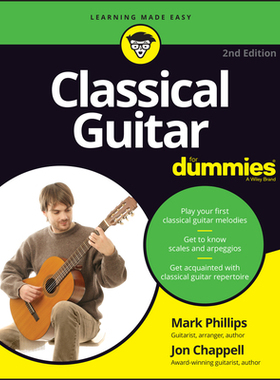 [预订]Classical Guitar For Dummies, 2Nd Edition