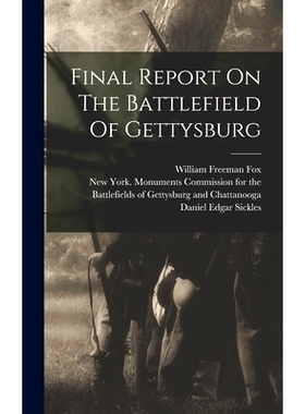 预订 Final Report On The Battlefield Of Gettysburg: 9781015980808