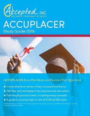[预订]ACCUPLACER Study Guide 2019: ACCUPLACER Exam Prep Book and Practice Test Questions 9781635303483