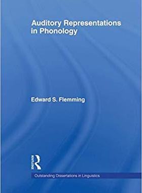 【预售】Auditory Representations in Phonology