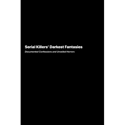 预订 Serial Killers Darkest Fantasies: Documented Confessions and Unveiled Horrors: 9781778905780