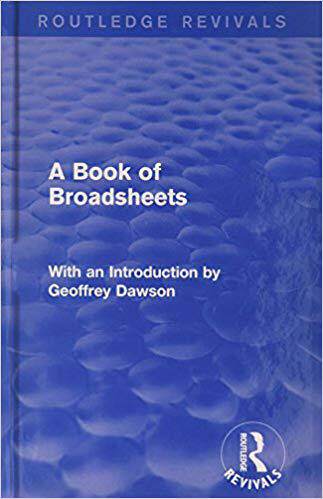 【预售】A Book of Broadsheets, 2 Volumes (Routledge Revivals)