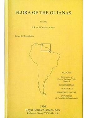 预订 Flora of the Guianas. Series C: Bryophytes Fascicle 10: 9781900347020