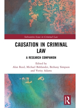 预订 Causation in Criminal Law: A Research Companion: 9781032759920