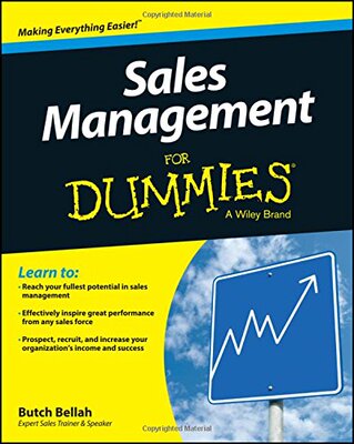 预售 给傻瓜看的销售管理书 英文原版 wiley 威利 Sales Management For Dummies