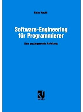 预订 Software-Engineering für Programmierer: Eine praxisgerechte Anleitung: 9783528051037