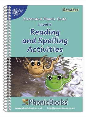 预订 Phonic Books Dandelion Readers Reading and Spelling Activities Vowel Spellings Level 4: Alternative vowel and conso