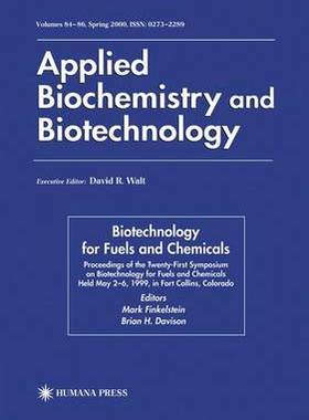 【预订】Twenty-First Symposium on Biotechnology for Fuels and Chemicals