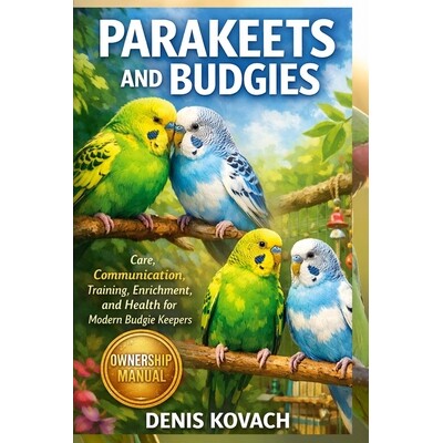 预订 Parakeets and Budgies: Care, Communication, Training, Enrichment, and Health for Modern Budgie Keepers 979824568462