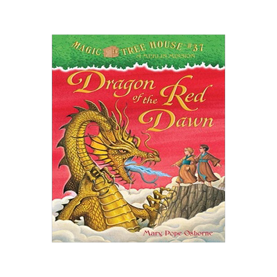 现货英文原版 神奇树屋·梅林任务9：红色暮光之龙 Dragon of the Red Dawn (Magic Tree House) (Merlin Missions)