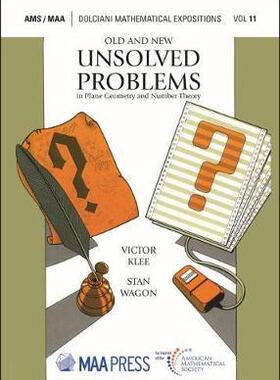 [预订]Old and New Unsolved Problems in Plane Geometry and Number Theory 9781470454616