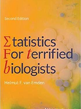 【预售】Statistics For Terrified Biologists, 2Nd Edition