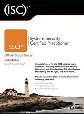 【预售】(Isc)2 Sscp Systems Security Certified Practitioner Official Study Guide, 2Nd Edition