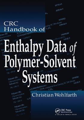 【预订】CRC Handbook of Enthalpy Data of Polymer-Solvent Systems