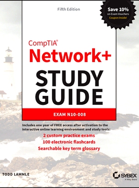 Comptia Network+ Study Guide: Exam N10-008 5E Comptia Network+ 学习指南：N10-008 考试 第5版: 9781119811633