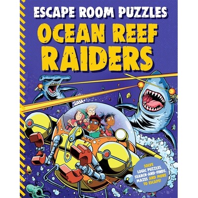 预订 Escape Room Puzzles: Ocean Reef Raiders 密室逃脱谜题：海洋礁石掠夺者: 9780753448250
