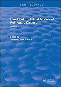 【预售】CRC Handbook of Animal Models of Pulmonary Disease: Volume I
