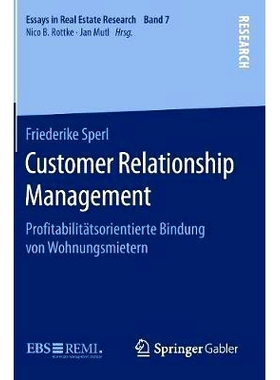 预订 Customer Relationship Management: Pro?tabilitätsorientierte Bindung von Wohnungsmietern: 9783658115463