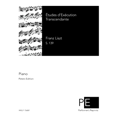 预订 Etudes D’Execution Transcendante: 9781512115475