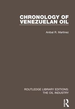 [预订]Chronology of Venezuelan Oil 9781032568744