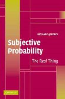 【预订】Subjective Probability 9780521829717