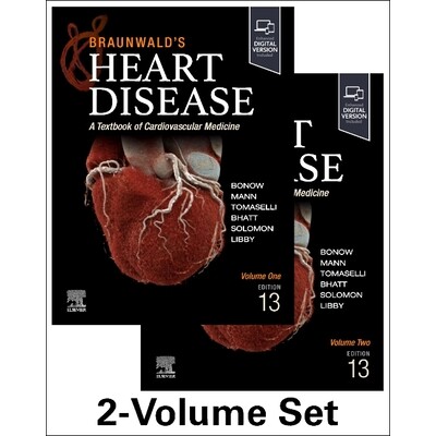 预订 Braunwald’s Heart Disease, 2 Vol Set A Textbook of Cardiovascular Medicine 布劳恩瓦尔德心脏病学(2卷本):心血管医