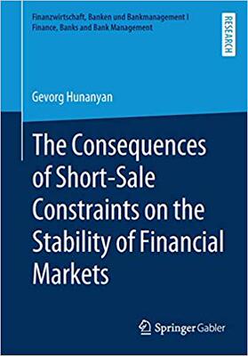 【预售】The Consequences of Short-Sale Constraints on the Stability of Financial Markets