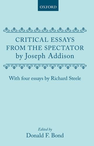 【预订】Critical Essays from the Spectator by Joseph Addison