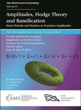 [预订]Amplitudes, Hodge Theory and Ramification 9781470443290