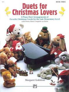 Favorite Piano Duet Christmas Elem... the Late for Lovers Arrangements Carols Duets 预订